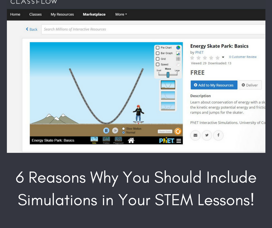 Learn how to incorporate PhET simulations into your STEM lessons on ClassFlow.